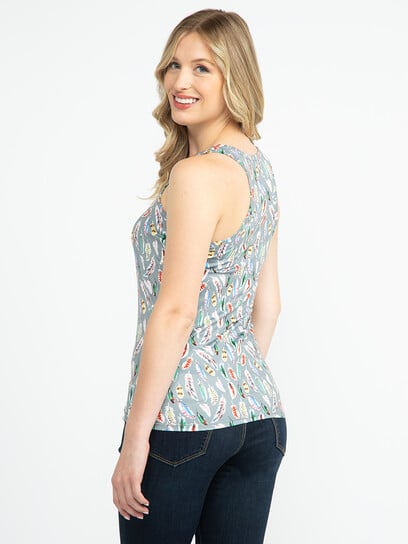 Women's Feather Racerback Tank Women's Feather Racerback Tank