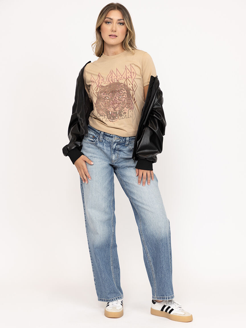 Women's Def Leppard Crew Neck Tee