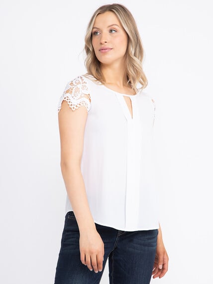 Women's Lace Sleeve Blouse Image 1