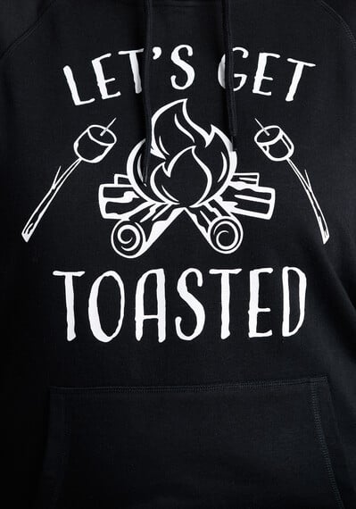 Women's Lets Get Toasted Popover Hoodie Image 4