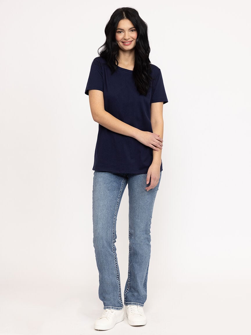 Women's Relaxed Crew Neck Tee