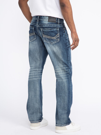 Men's Vintage Relaxed Straight Jeans Image 4