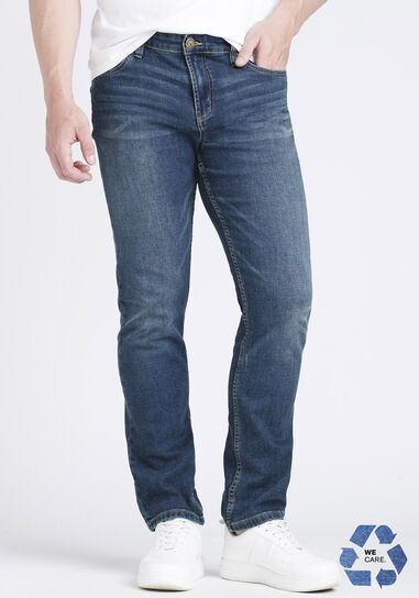 Men's Relaxed Slim Vintage Wash Jeans