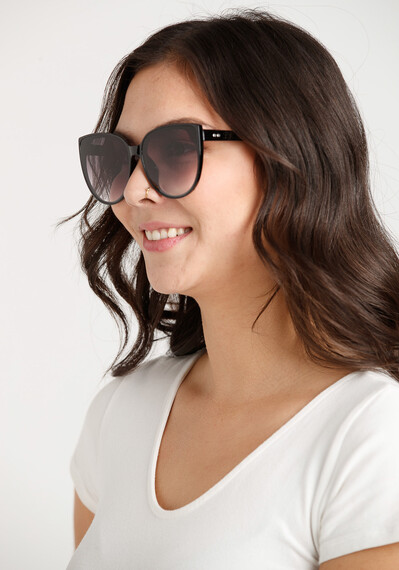 Women's Oversize Cat Eye Sunglasses Image 4
