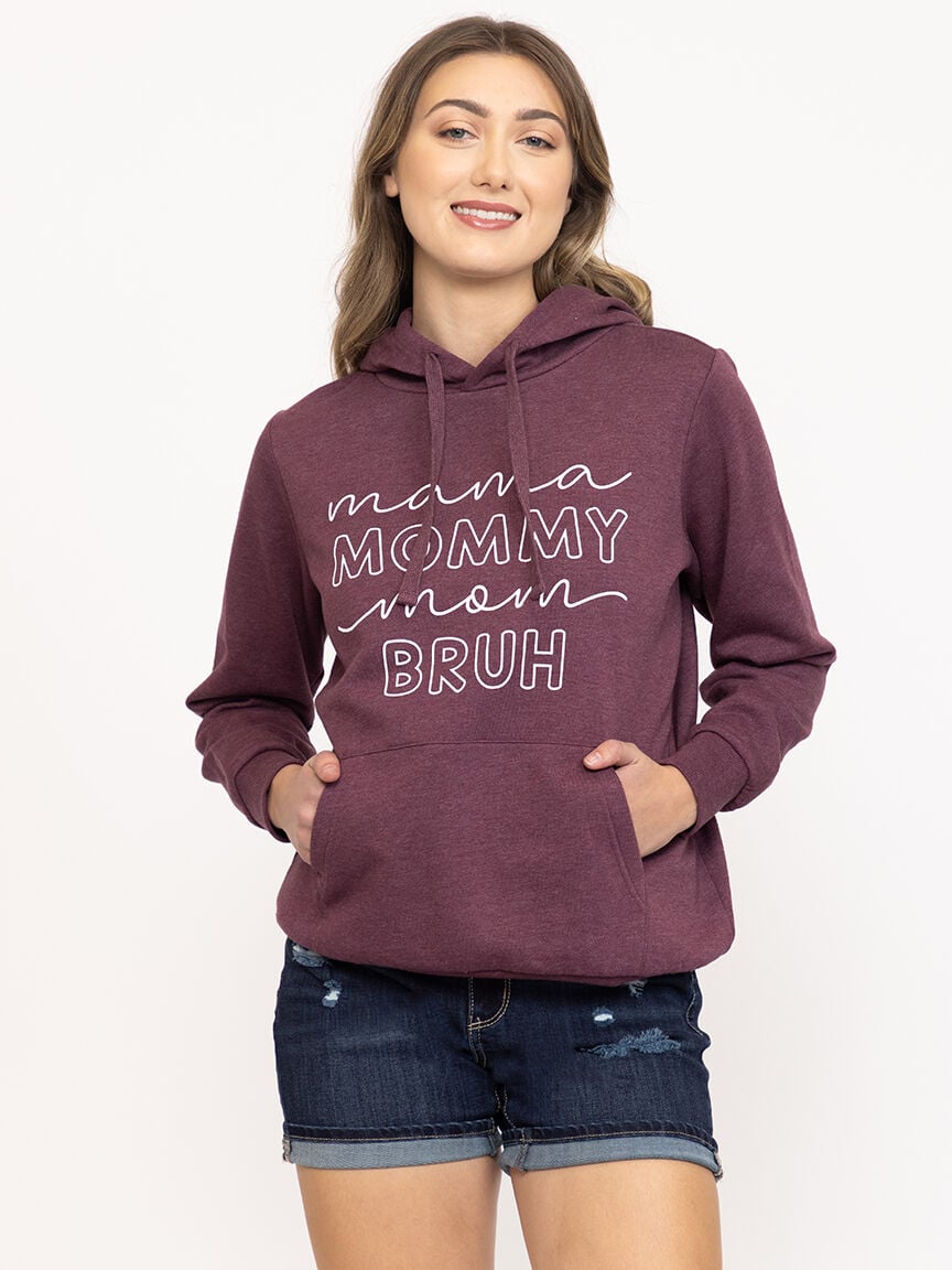 Women's Mama Bruh Hoodie