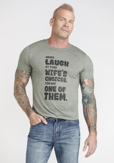 Men's Wife's Choices Tee Image 1