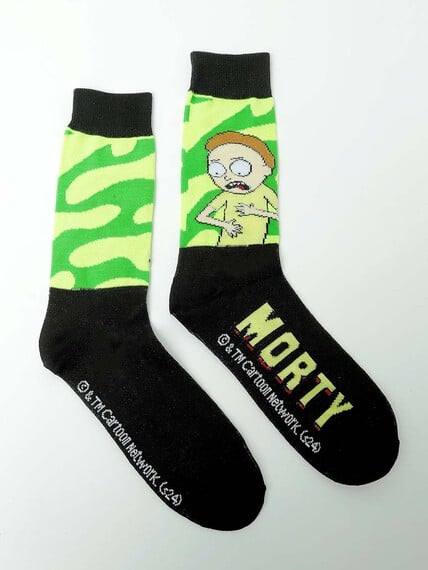 Men's Rick & Morty Socks Men's Rick & Morty Socks Image 3