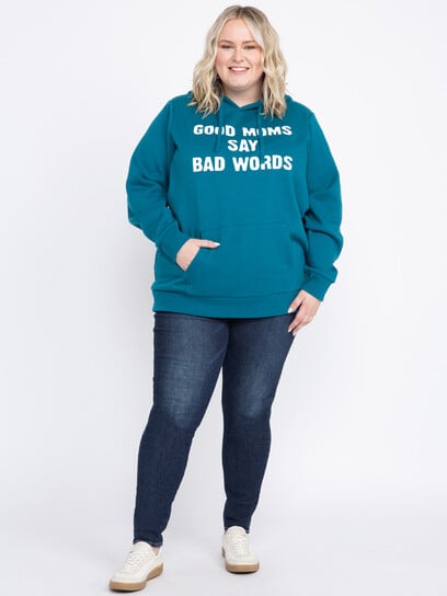 Women's Bad Moms Popover Hoodie Women's Bad Moms Popover Hoodie