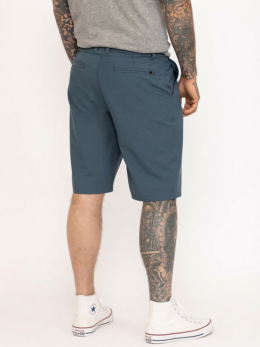 Men's Teal Hybrid Shorts