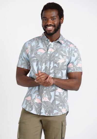 Men's Flamingo Shirt Image 1