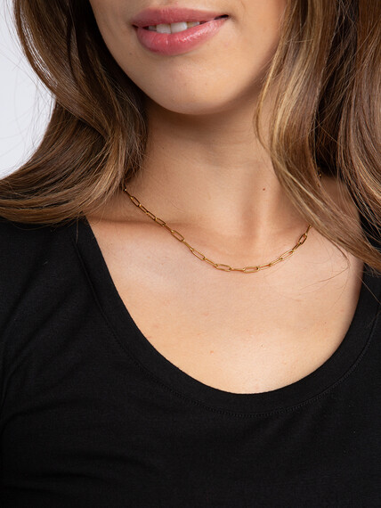 Women's Paperclip Necklace Women's Paperclip Necklace Image 1