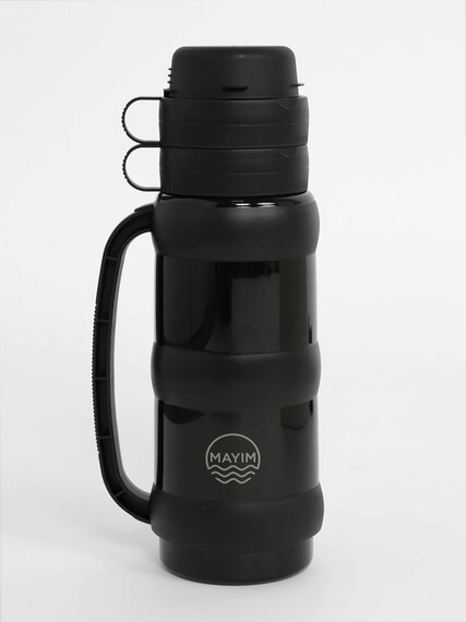 Insulated Thermos with 2 Cups Image 1