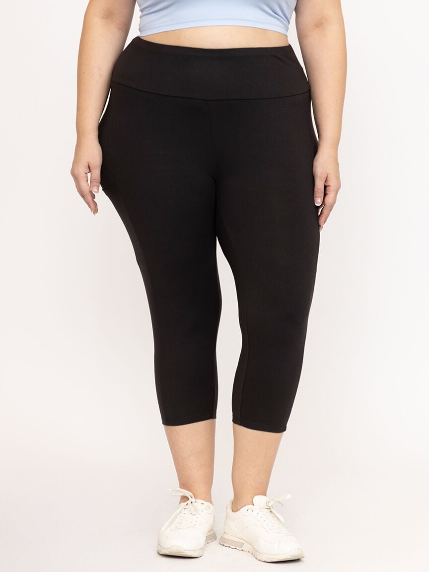 Women's Cell Phone Pocket Capri Legging