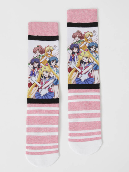 Women's Sailor Moon Crew Socks Image 2