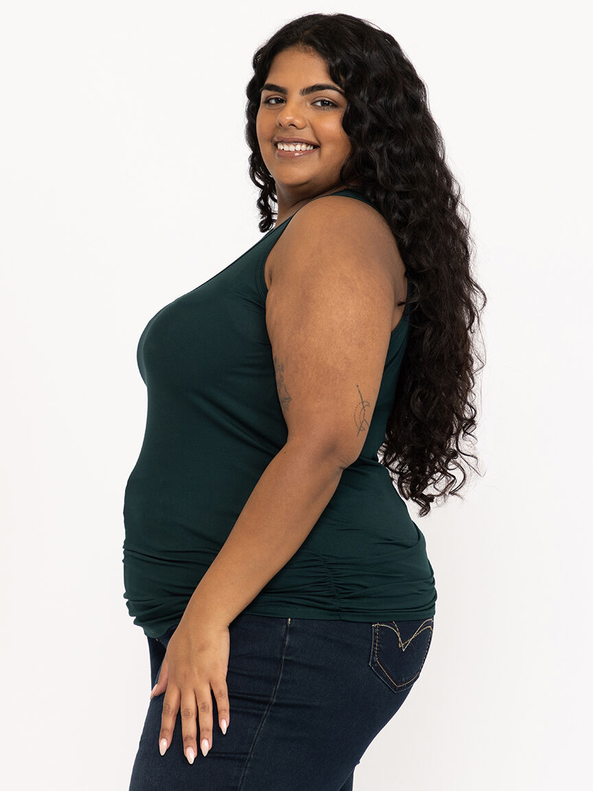 Women's Side Ruched Tank