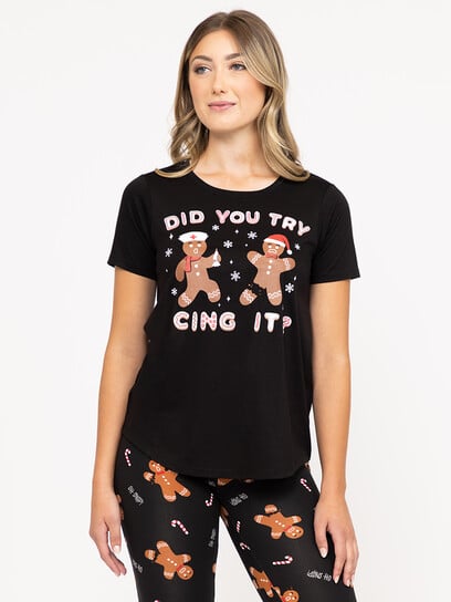 Women's Icing It Crew Neck Tee Women's Icing It Crew Neck Tee