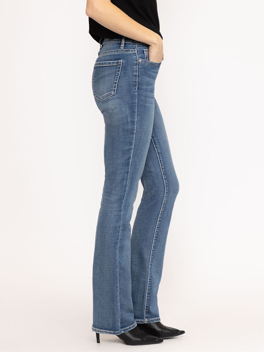 Women's Medium Wash Baby Boot Jeans