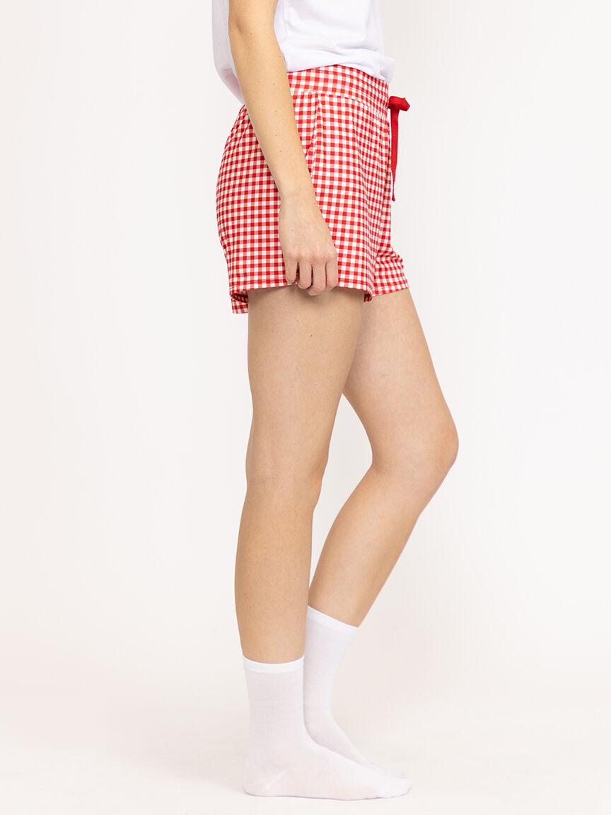 Women's Gingham Sleep Short
