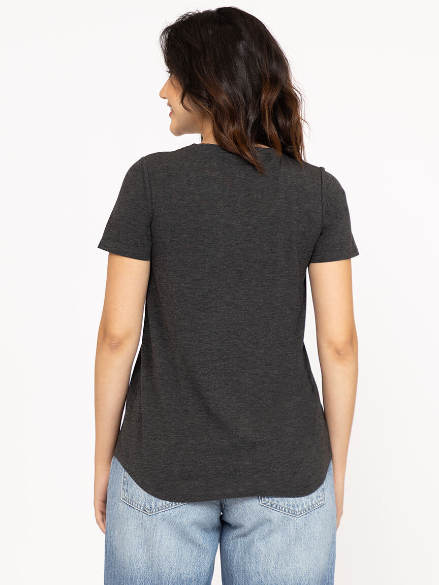 Women's Put Out For Santa Scoop Neck Tee