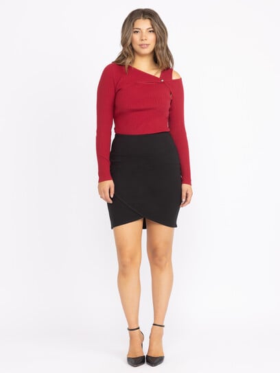 Women's Tulip Hem Pencil Skirt Women's Tulip Hem Pencil Skirt