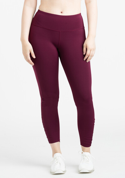 Women's Active Legging With Ruching Women's Active Legging With Ruching Image 2
