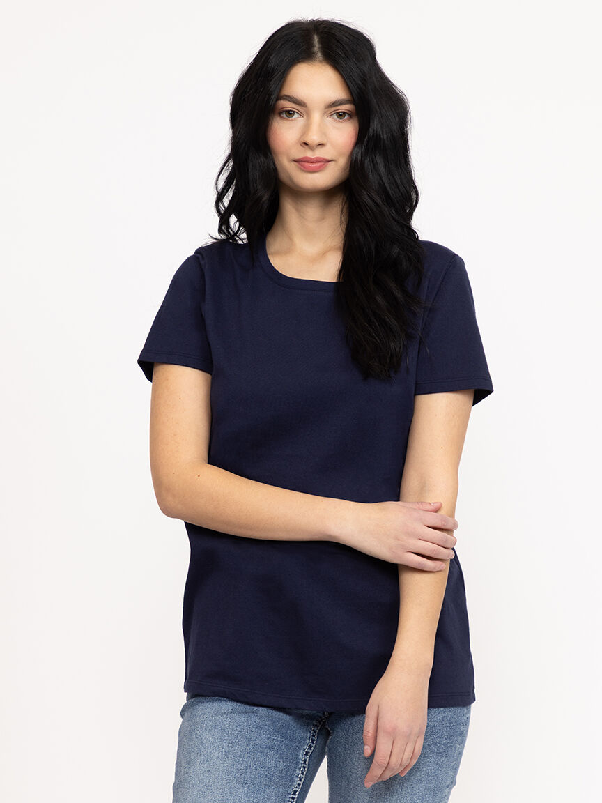 Women's Relaxed Crew Neck Tee