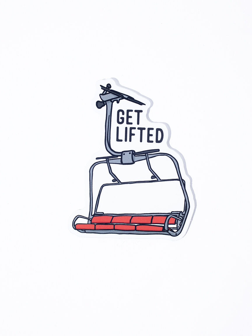 Get Lifted Sticker