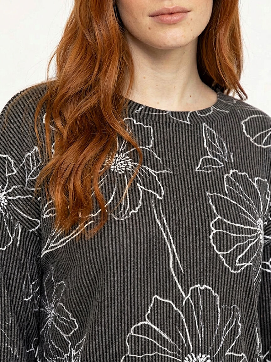 Women's Floral Print Top