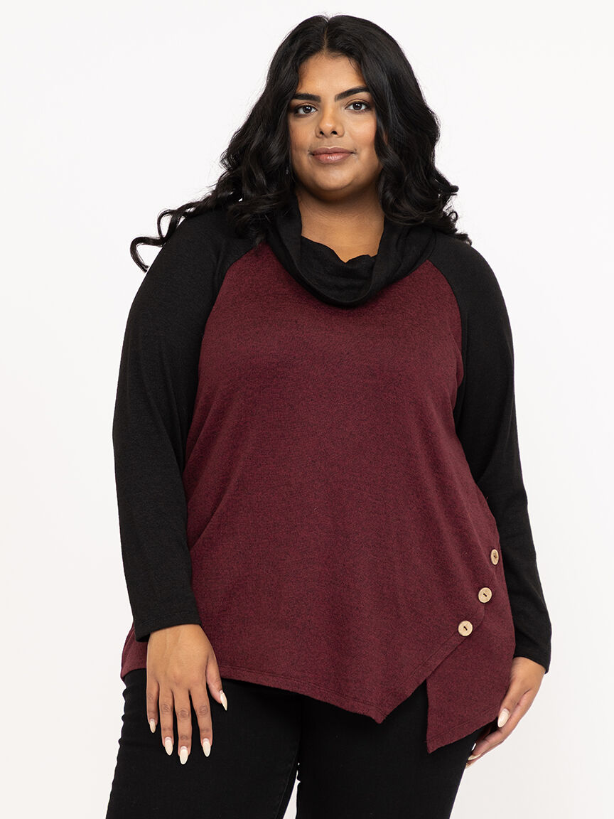 Women's Cowl Neck Tunic