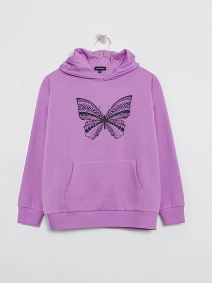 Women's Butterfly Popover Hoodie Image 4