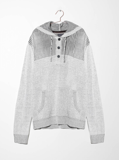 Men's Henley Kanga Popover Sweater