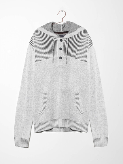 Men's Henley Kanga Popover Sweater Image 5