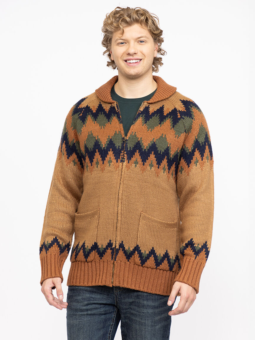 Men's Geometric Sweater