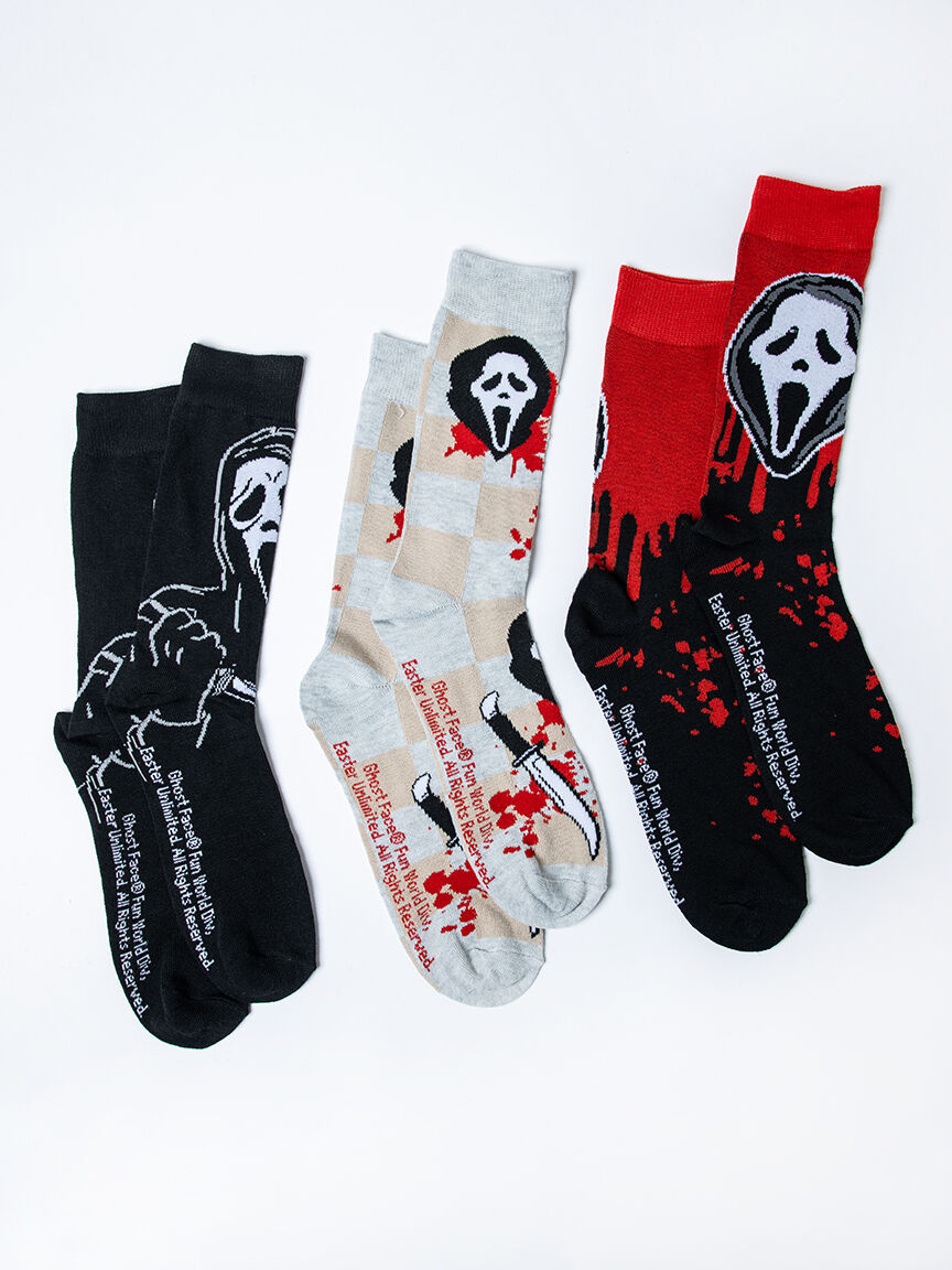 Men's Ghost Face Socks