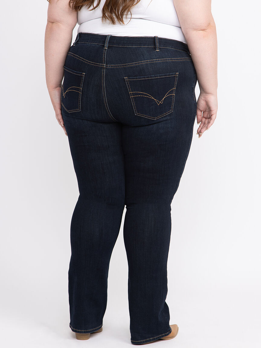 Women's Plus Baby Boot Jeans