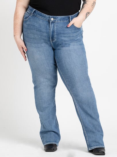 Women's Plus Baby Boot Jeans
