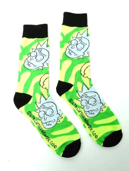 Men's Rick & Morty Socks Men's Rick & Morty Socks Image 2