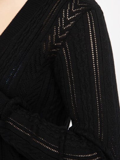 Women's Pointelle Cardigan Women's Pointelle Cardigan