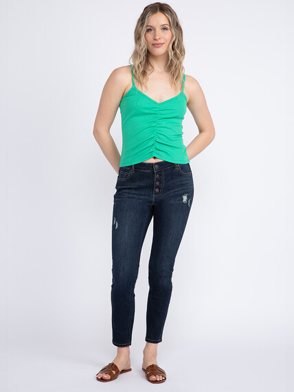 Women's Ruched Tank Image 2