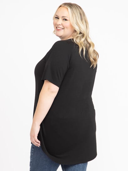 Women's Scoop Neck Legging Tunic Tee Women's Scoop Neck Legging Tunic Tee