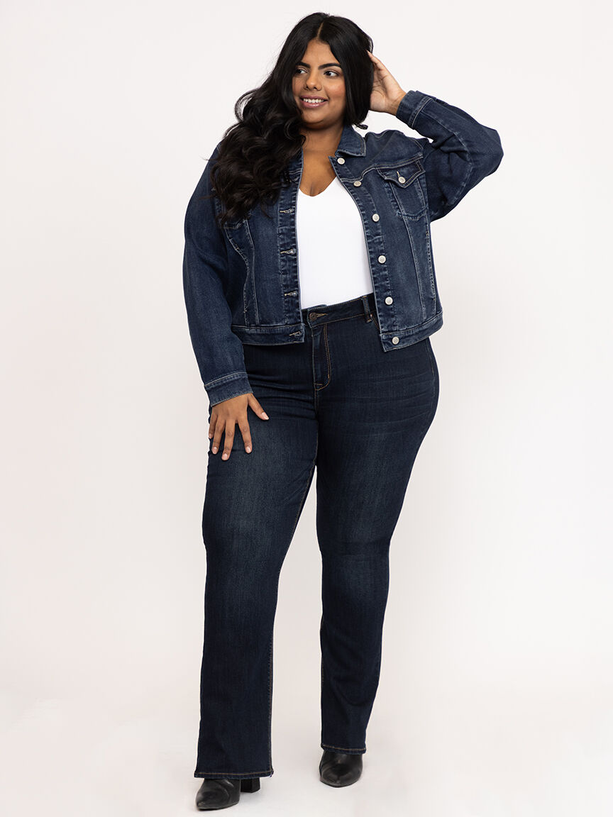 Women's Plus Baby Boot Jeans