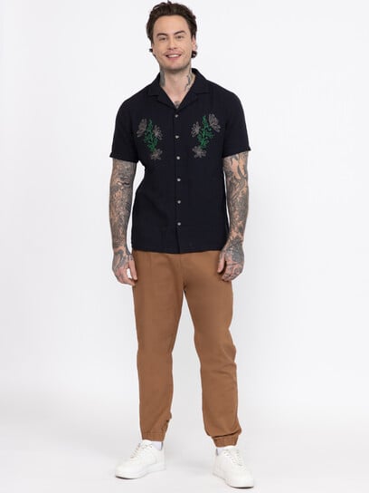 Men's Embroidered Shirt Men's Embroidered Shirt
