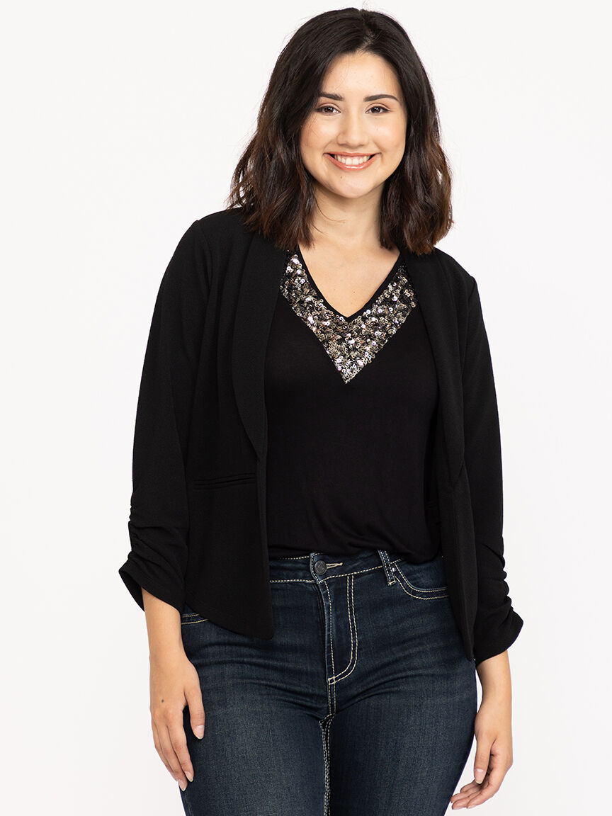 Women's Shawl Collar Blazer