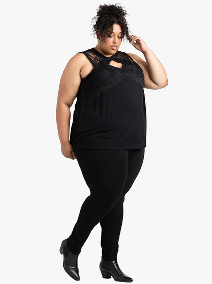 Women's 4 Pocket Pull-on Ponte Pant Women's 4 Pocket Pull-on Ponte Pant Image 5