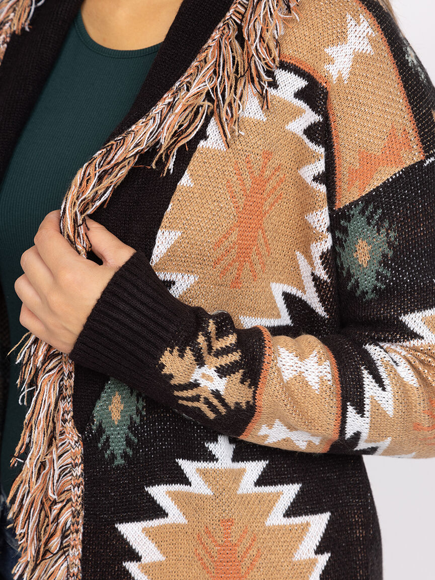 Women's Geometric Cardigan Warehouse One