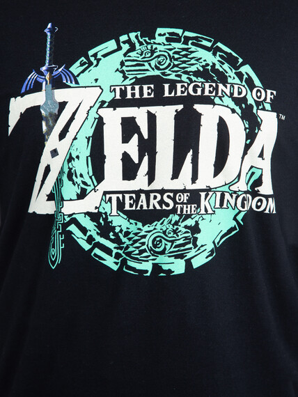 Men's Zelda Logo Tee Image 4