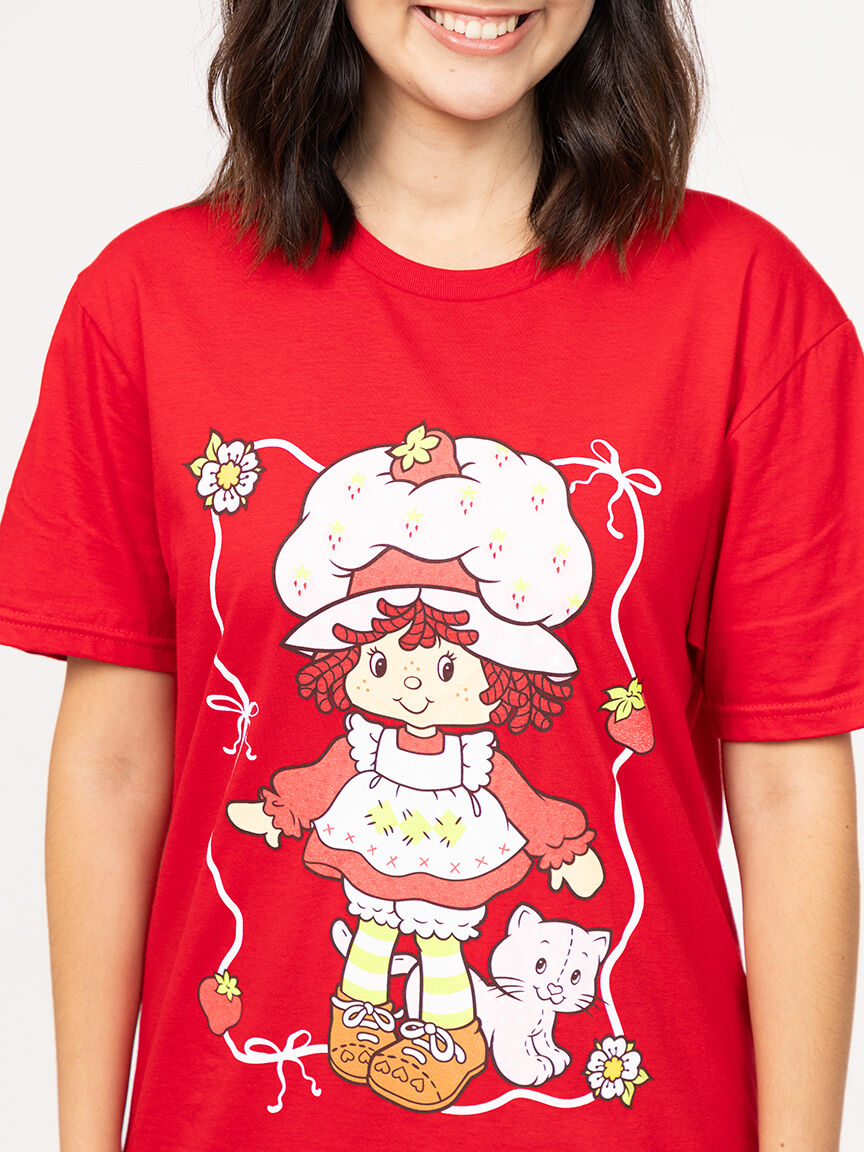 Women's Strawberry Shortcake Crew Neck Tee