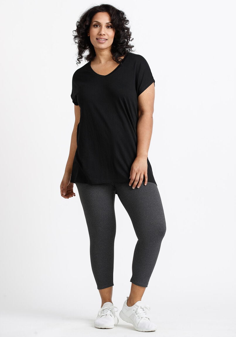 Women's V Neck Legging Tee Warehouse One Women's V Neck Legging Tee Warehouse One