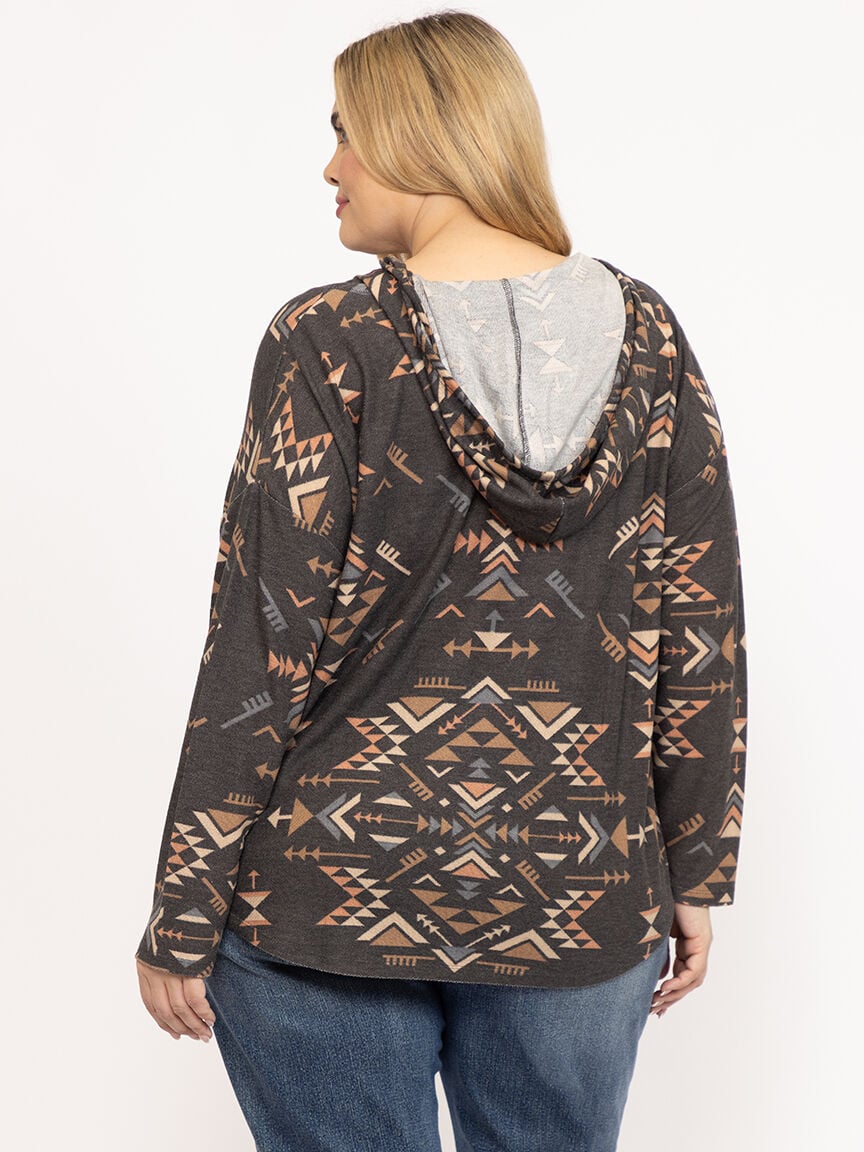 Women's Geo Hacci Hoodie