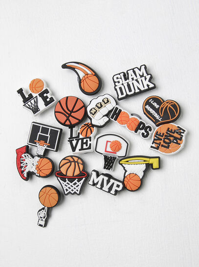 16 pack Basketball Shoe Charms